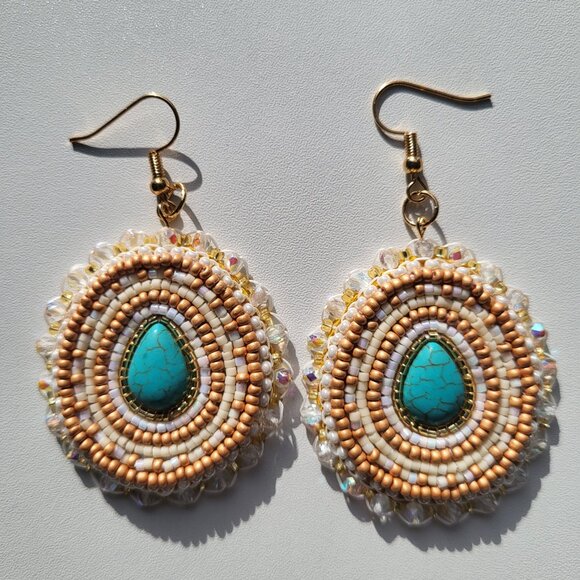 Seed Bead Earings - Picture 8 of 14